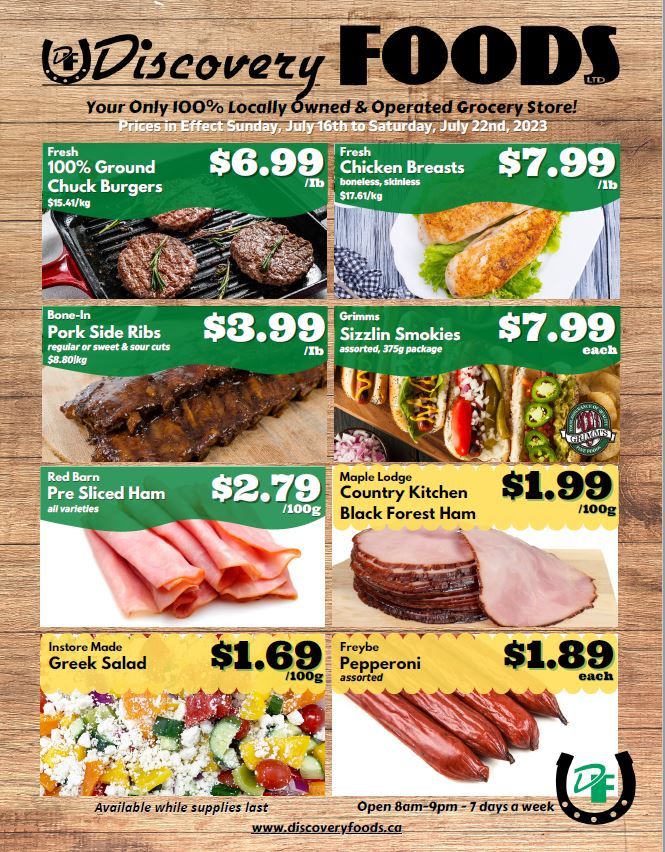 Discovery Foods Flyer July 16 to 22