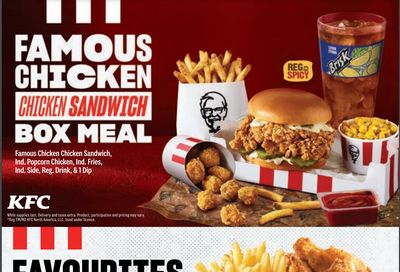 KFC Canada Coupon (Yukon) Valid until August 20