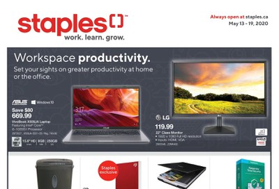 Staples Flyer May 13 to 19