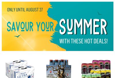 Alcool NB Liquor Hot Deals July 17 to August 27
