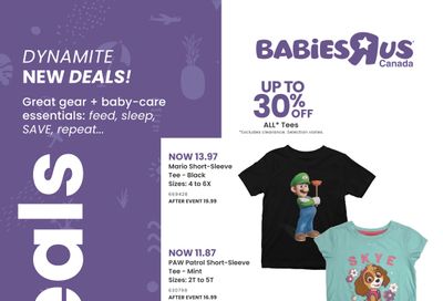 Babies R Us Flyer July 20 to August 2