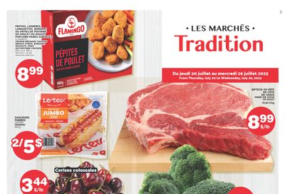 Marche Tradition (QC) Flyer July 20 to 26