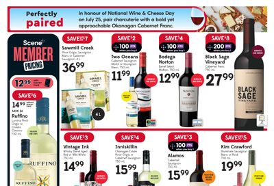 Safeway (BC) Liquor Flyer July 20 to 26