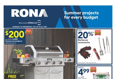 Rona (West) Flyer July 20 to 26