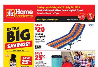 Home Hardware (ON) Flyer July 20 to 26