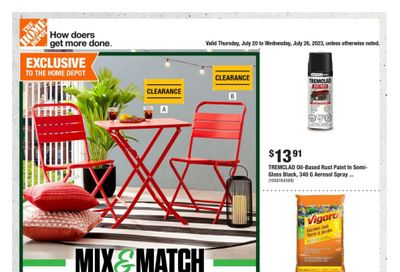 Home Depot (ON) Flyer July 20 to 26