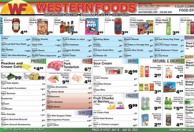 Western Foods Flyer July 19 to 25