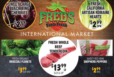 Fred's Farm Fresh Flyer July 19 to 25