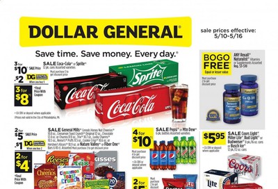 Dollar General Weekly Ad & Flyer May 10 to 16