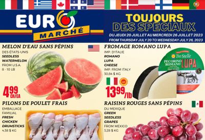 Euro Marche Flyer July 20 to 26