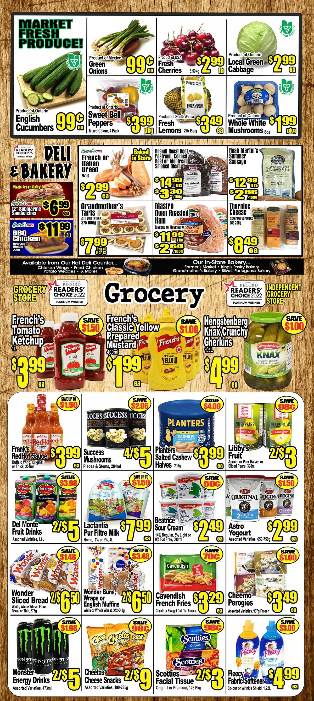 Central Fresh Market Flyer July 20 to 27