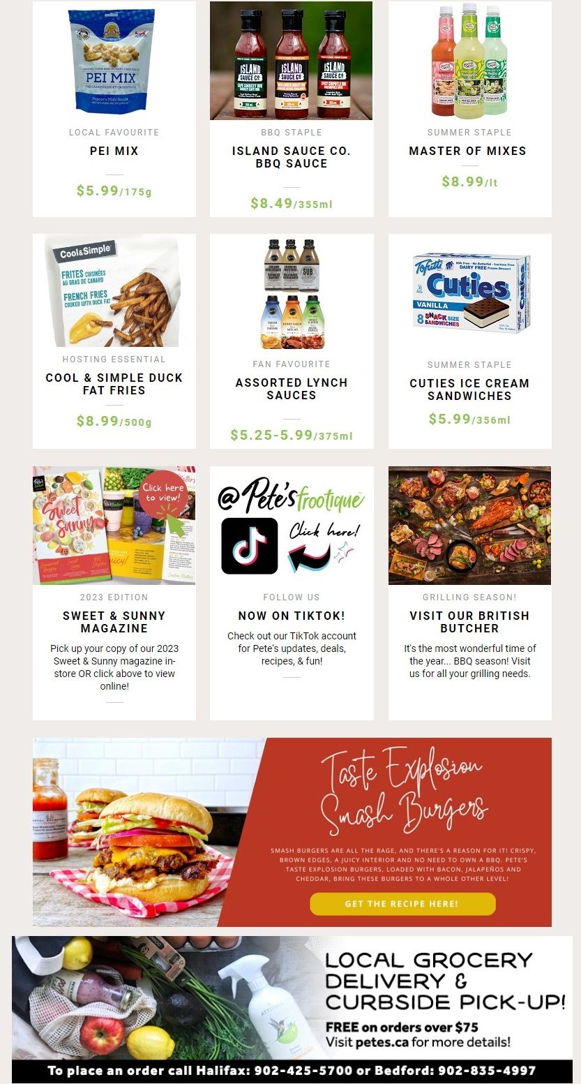 Pete's Fine Foods Flyer July 20 to 26