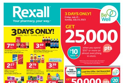 Rexall (SK) Flyer July 21 to 27