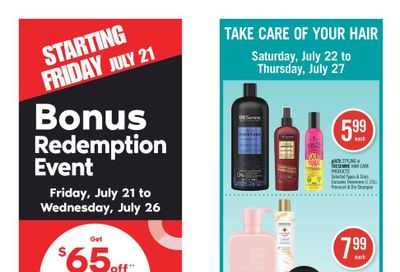 Shoppers Drug Mart (ON) Flyer July 22 to 27