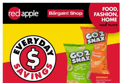 The Bargain Shop & Red Apple Stores Flyer July 20 to 26