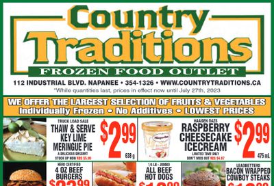 Country Traditions Flyer July 20 to 27