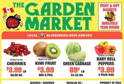 The Garden Market Flyer July 21 to 27
