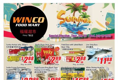 WinCo Food Mart (HWY 7) Flyer July 20 to 26