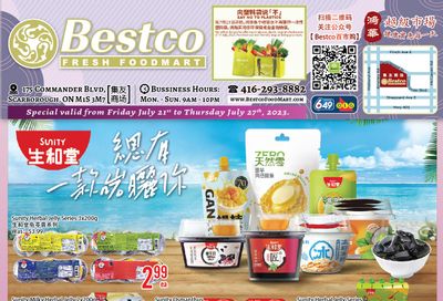 BestCo Food Mart (Scarborough) Flyer July 21 to 27