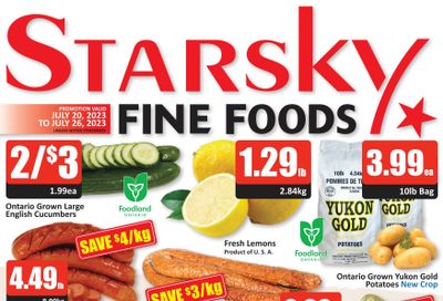 Starsky Foods Flyer July 20 to 26
