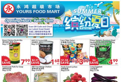 Yours Food Mart Flyer July 21 to 27