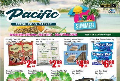 Pacific Fresh Food Market (Pickering) Flyer July 21 to 27