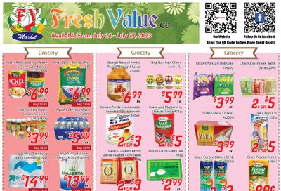 Fresh Value Flyer July 21 to 27