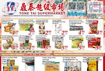Tone Tai Supermarket Flyer July 21 to 27