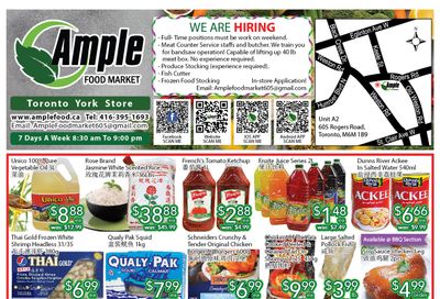 Ample Food Market (North York) Flyer July 21 to 27
