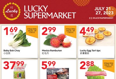 Lucky Supermarket (Edmonton) Flyer July 21 to 27