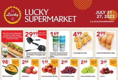 Lucky Supermarket (Surrey) Flyer July 21 to 27