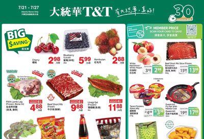 T&T Supermarket (AB) Flyer July 21 to 27