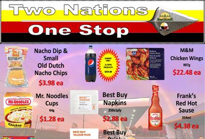 Two Nations One Stop Flyer July 21 to 27