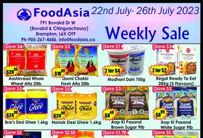 FoodAsia Flyer July 22 to 26