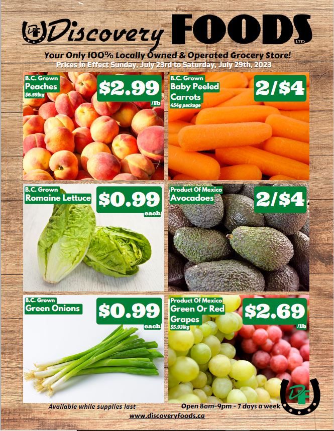 Discovery Foods Flyer July 23 to 29