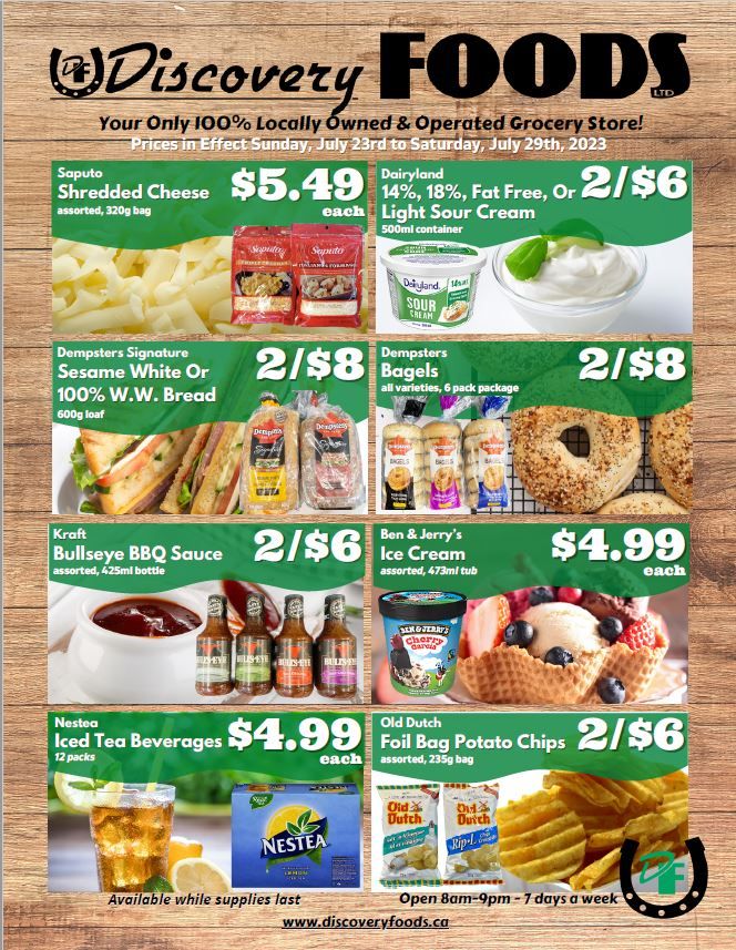 Discovery Foods Flyer July 23 to 29