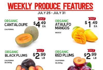 Pomme Natural Market Weekly Produce Flyer July 25 to 31