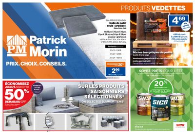 Patrick Morin Flyer July 27 to August 2