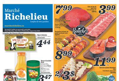 Marche Richelieu Flyer July 27 to August 2