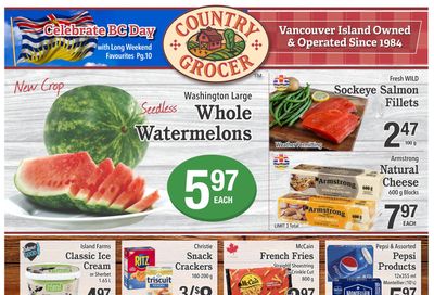 Country Grocer (Salt Spring) Flyer July 26 to 31
