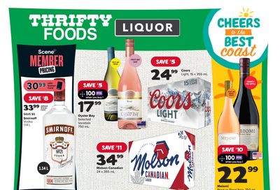 Thrifty Foods Liquor Flyer July 27 to August 2