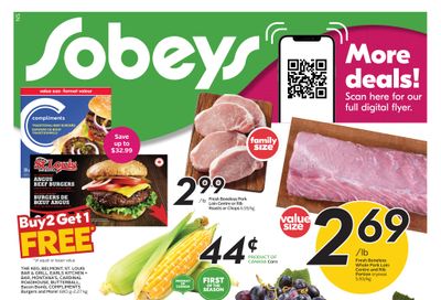 Sobeys (Atlantic) Flyer July 27 to August 2