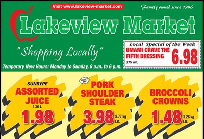 Lakeview Market Flyer May 11 to 17