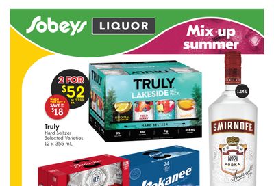 Sobeys (SK) Liquor Flyer July 27 to August 2