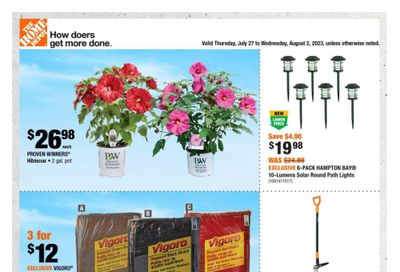 Home Depot (ON) Flyer July 27 to August 2