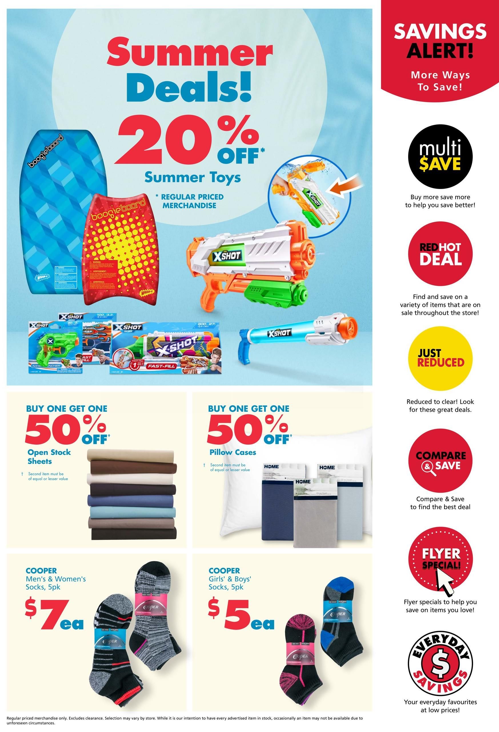 The Bargain Shop & Red Apple Stores Flyer July 27 to August 2