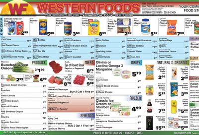Western Foods Flyer July 26 to August 1