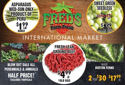 Fred's Farm Fresh Flyer July 26 to August 1