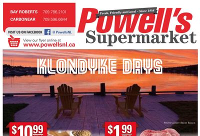 Powell's Supermarket Flyer July 27 to August 2