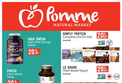 Pomme Natural Market Monthly Specials Flyer July 27 to August 30